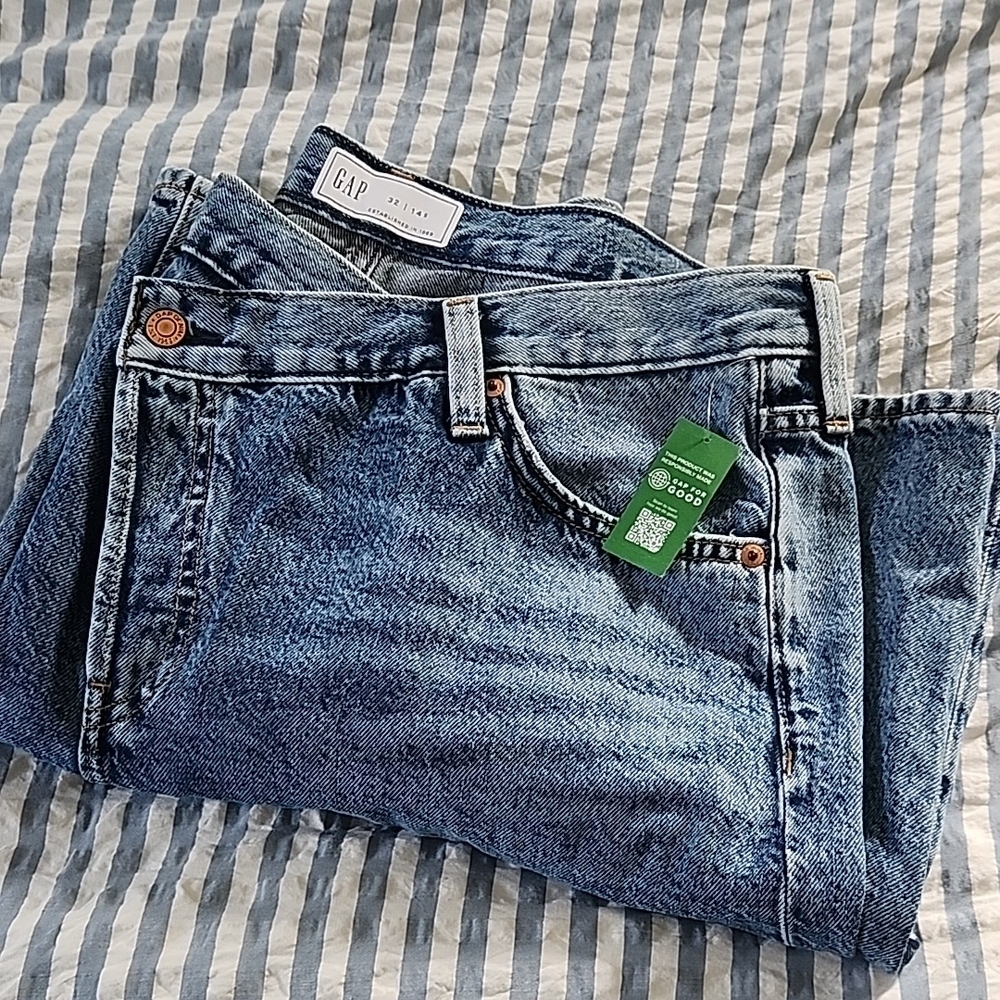GAP Blue Boyfriend Jeans Relaxed Fit